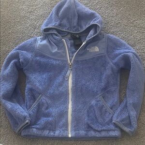 The North Face Kids blue/purple Fleece Hoodie